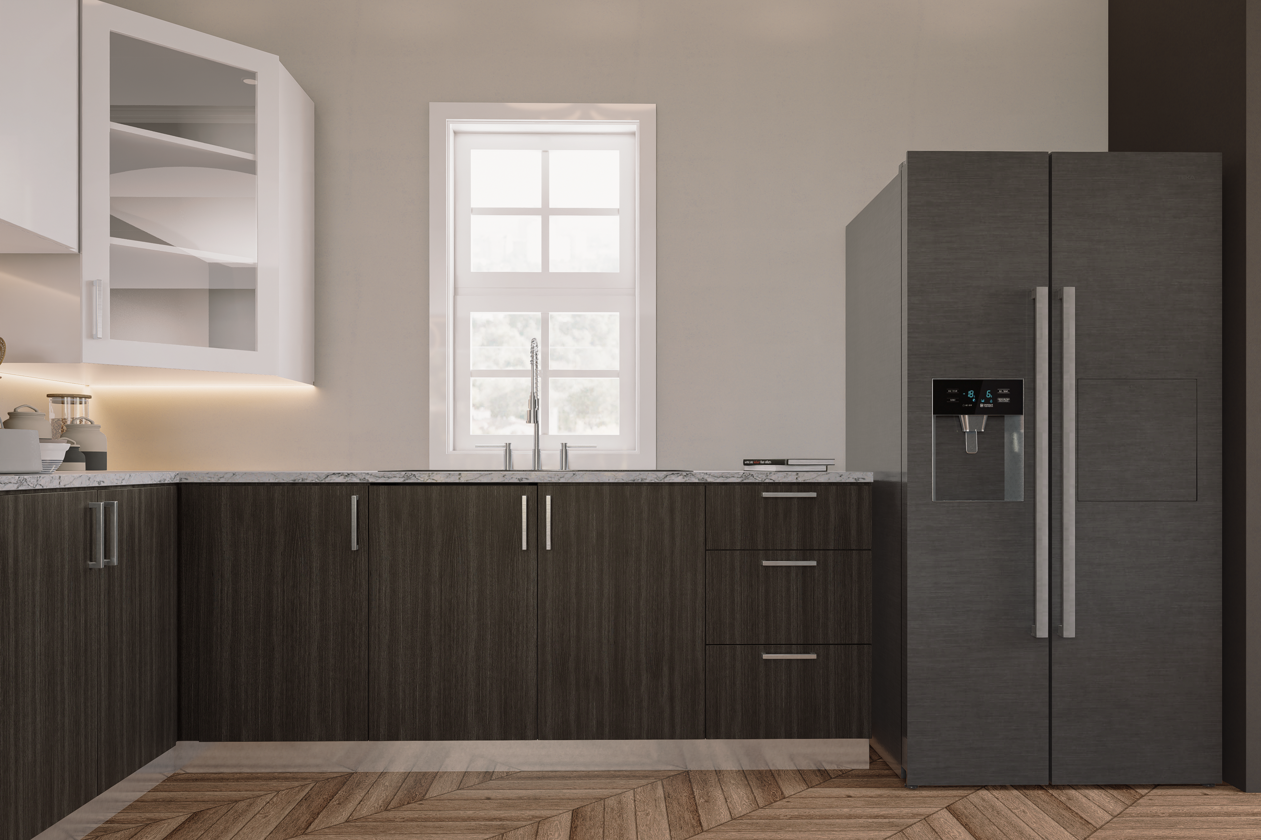 Kitchen render by MID Designs