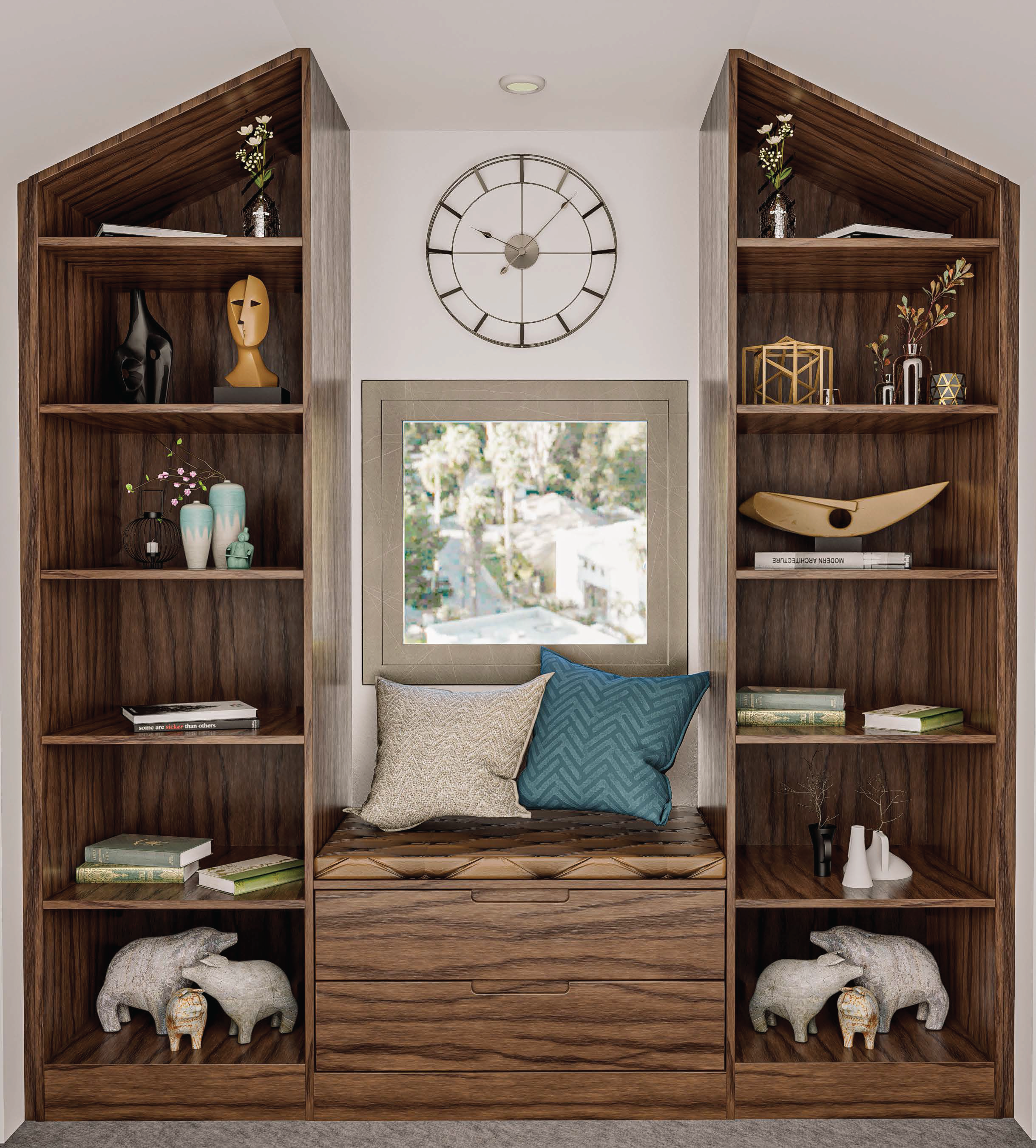 Shelves render by MID Designs